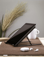 Recycled Aluminium laptop stand 261051_387 (Anthracite)