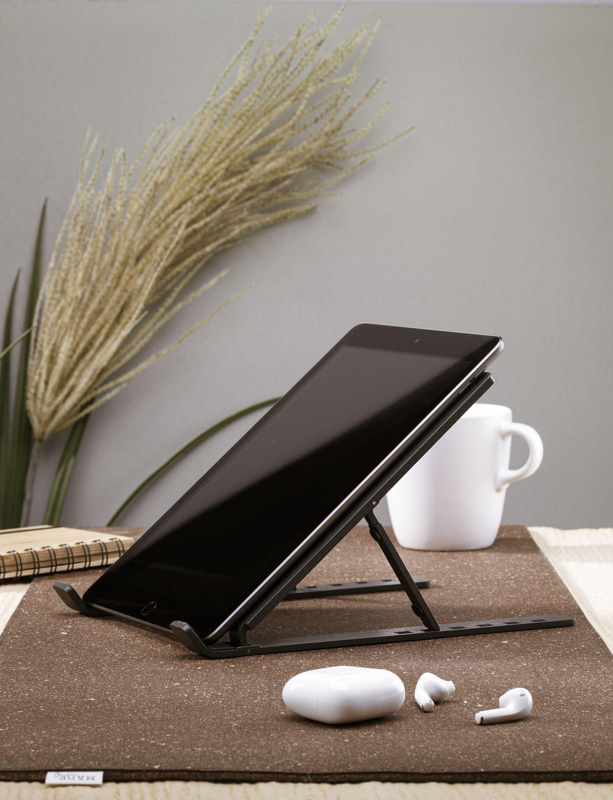 Recycled Aluminium laptop stand 261051_387 (Anthracite)
