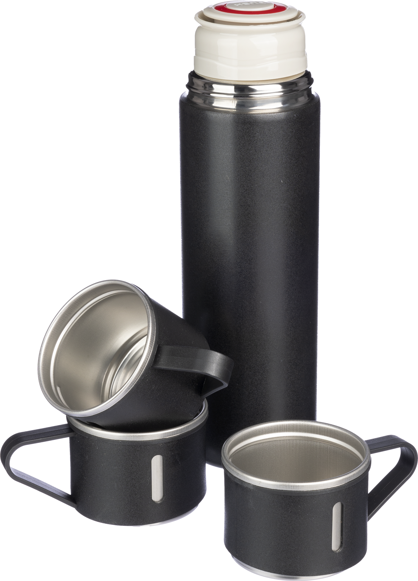 Picture of Stainless steel bottle & cup set