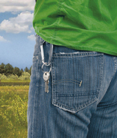 Carabiner keyring 261959_032 (Silver)