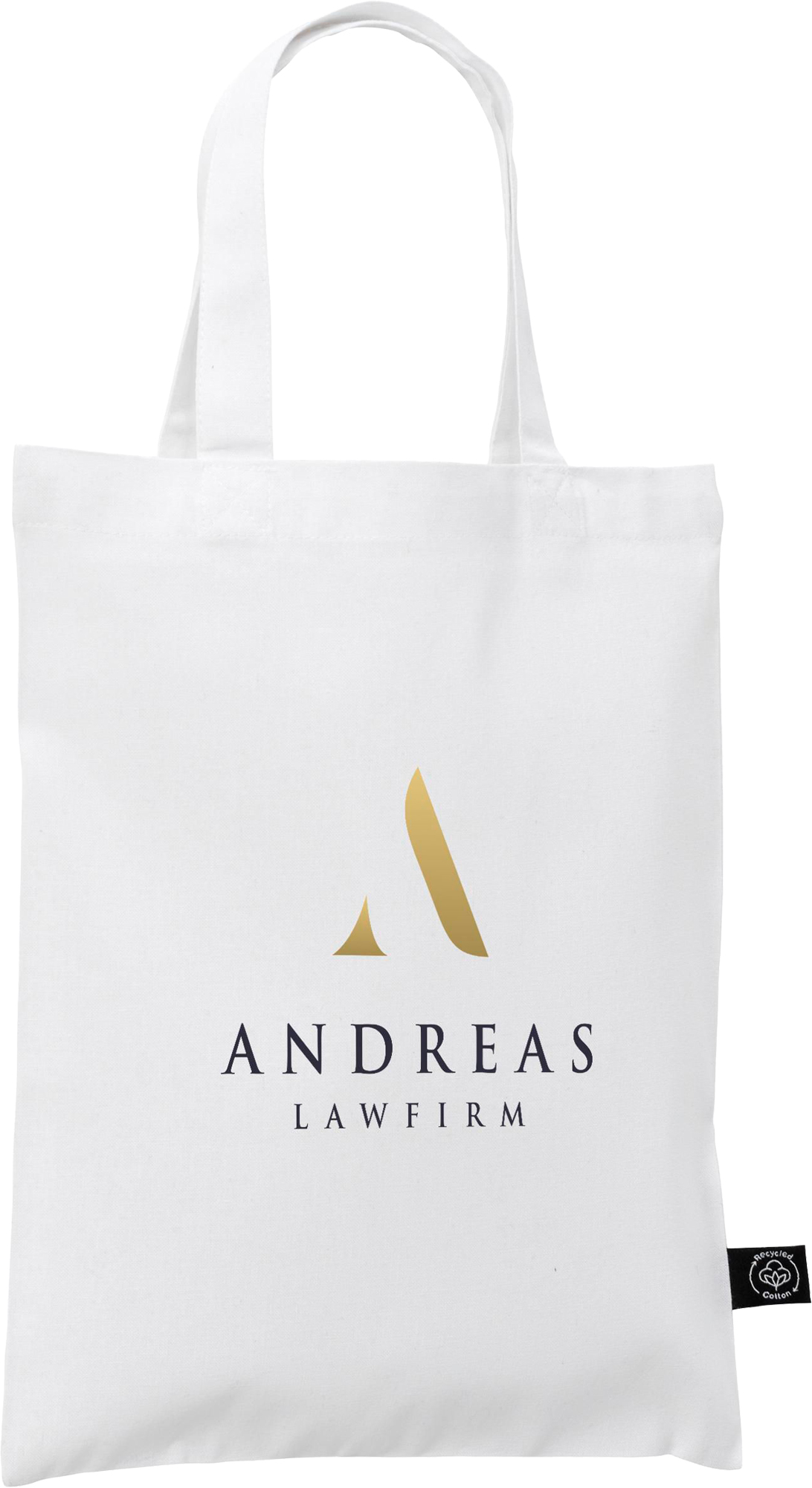Picture of Small recycled cotton bag (140 gsm/4.12oz)