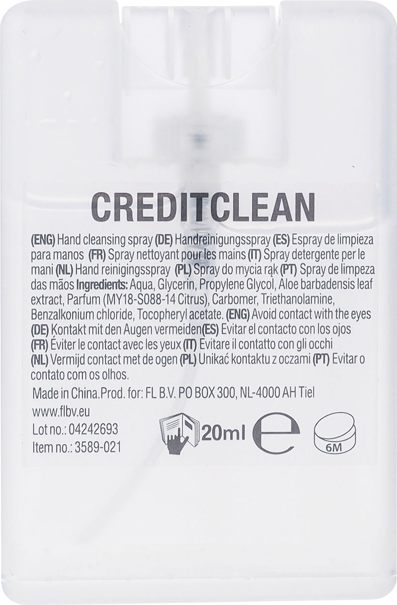 Picture of Hand spray (20ml)
