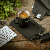 Recycled steel mug (300ml) 265403_001 (Black)