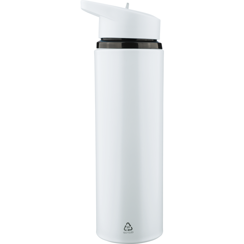 Recycled stainless steel single walled bottle (750ml) - View 1