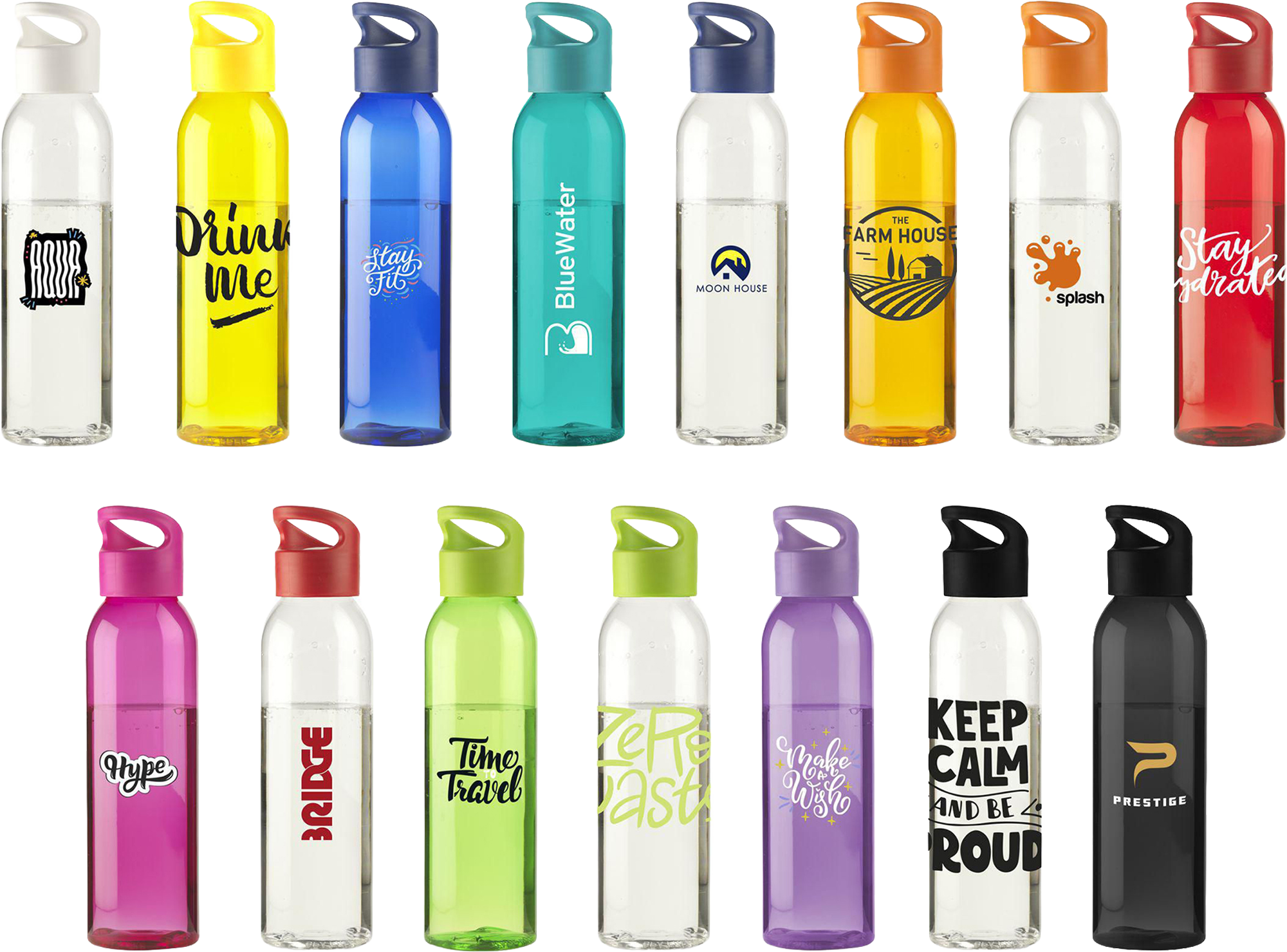 Picture of RPET drinking bottle (650 ml)