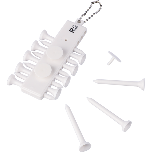 Recycled golf tee set