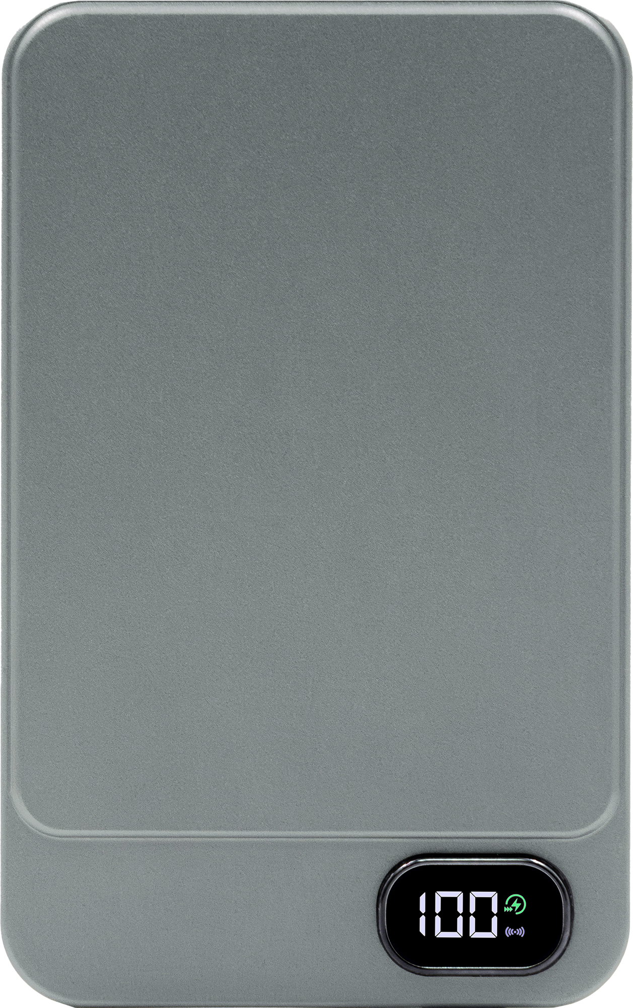 Picture of BrandCharger recycled aluminium wireless power bank. (10000 mAh)