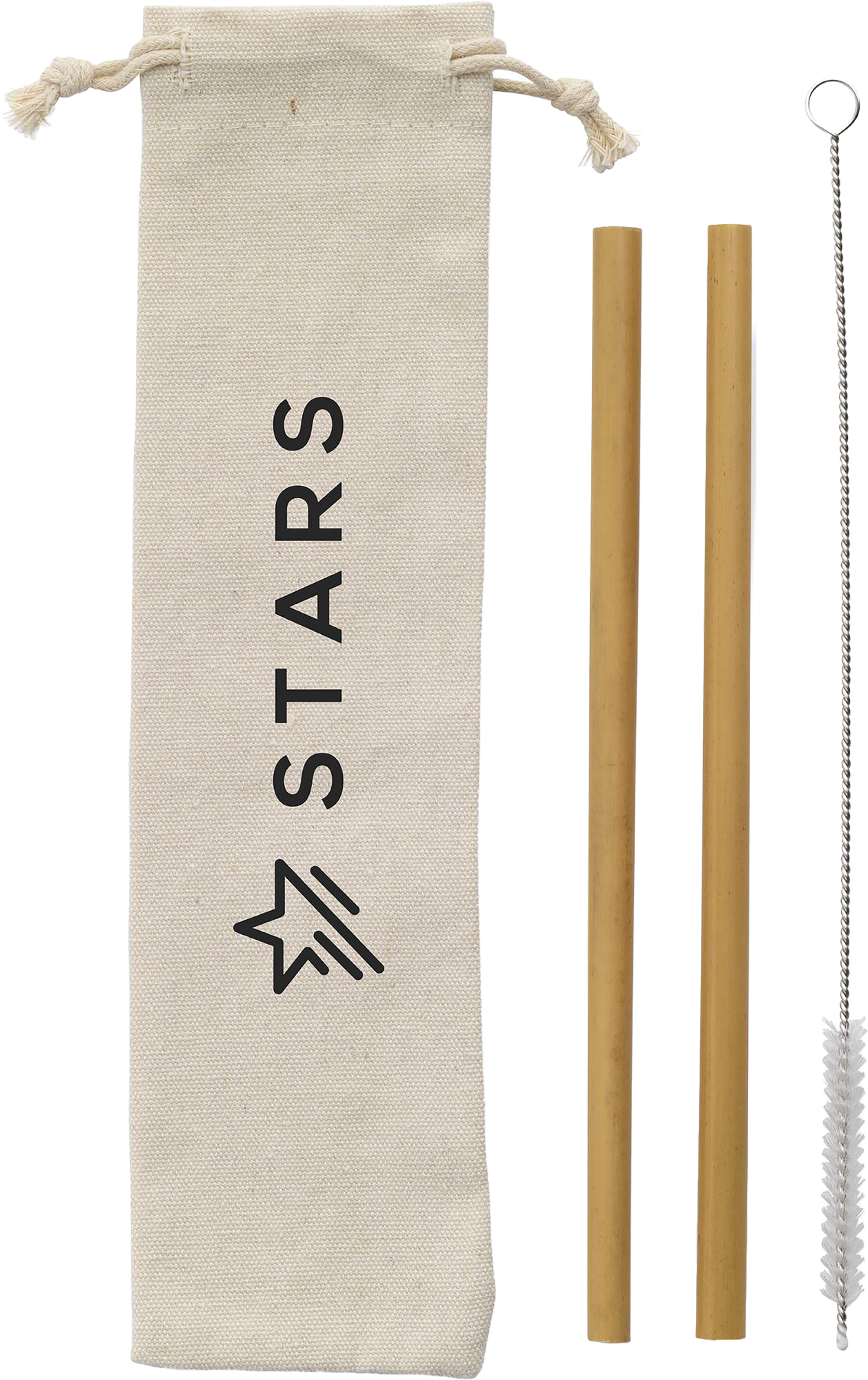 Picture of Bamboo straw set