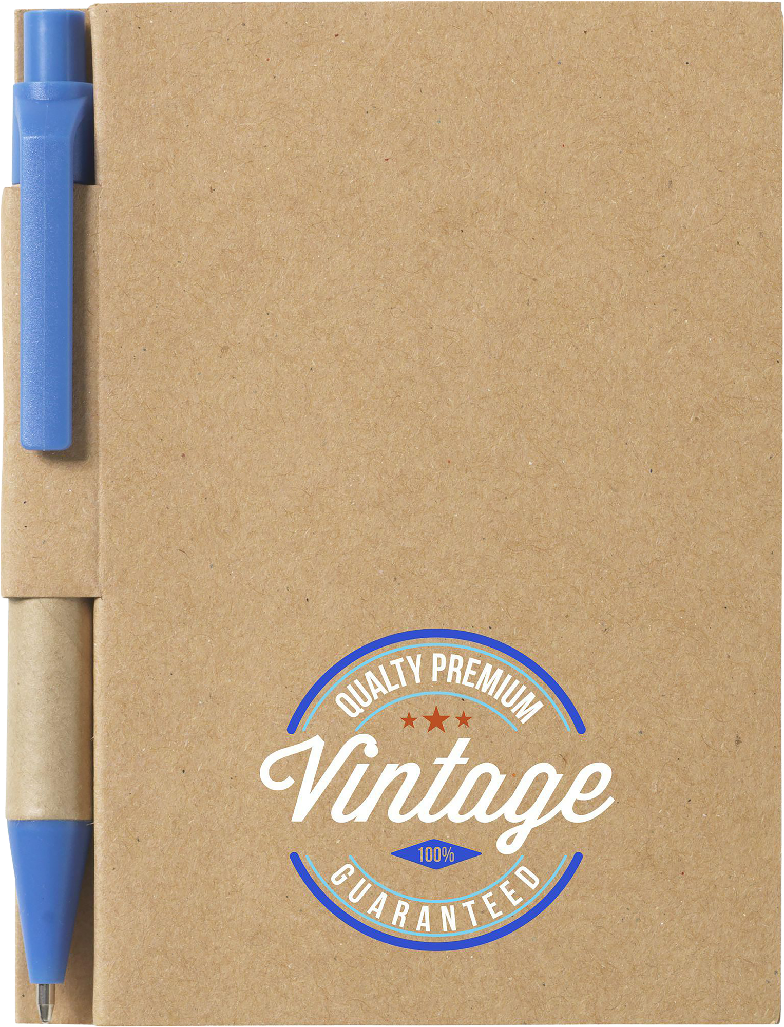 Picture of  Recycled mini notebook and pen (approx A7)