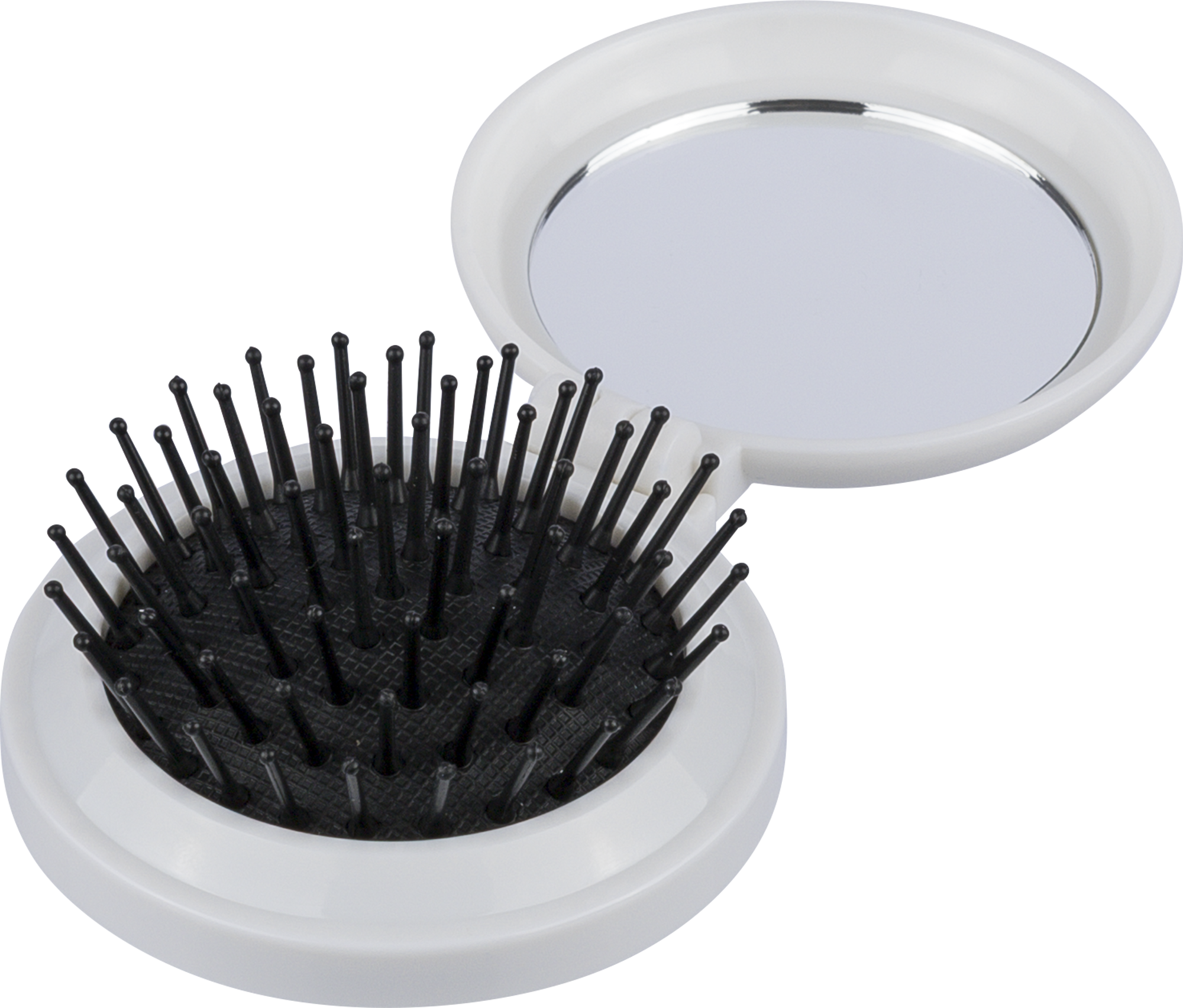 Picture of Brush and mirror in a recycled case