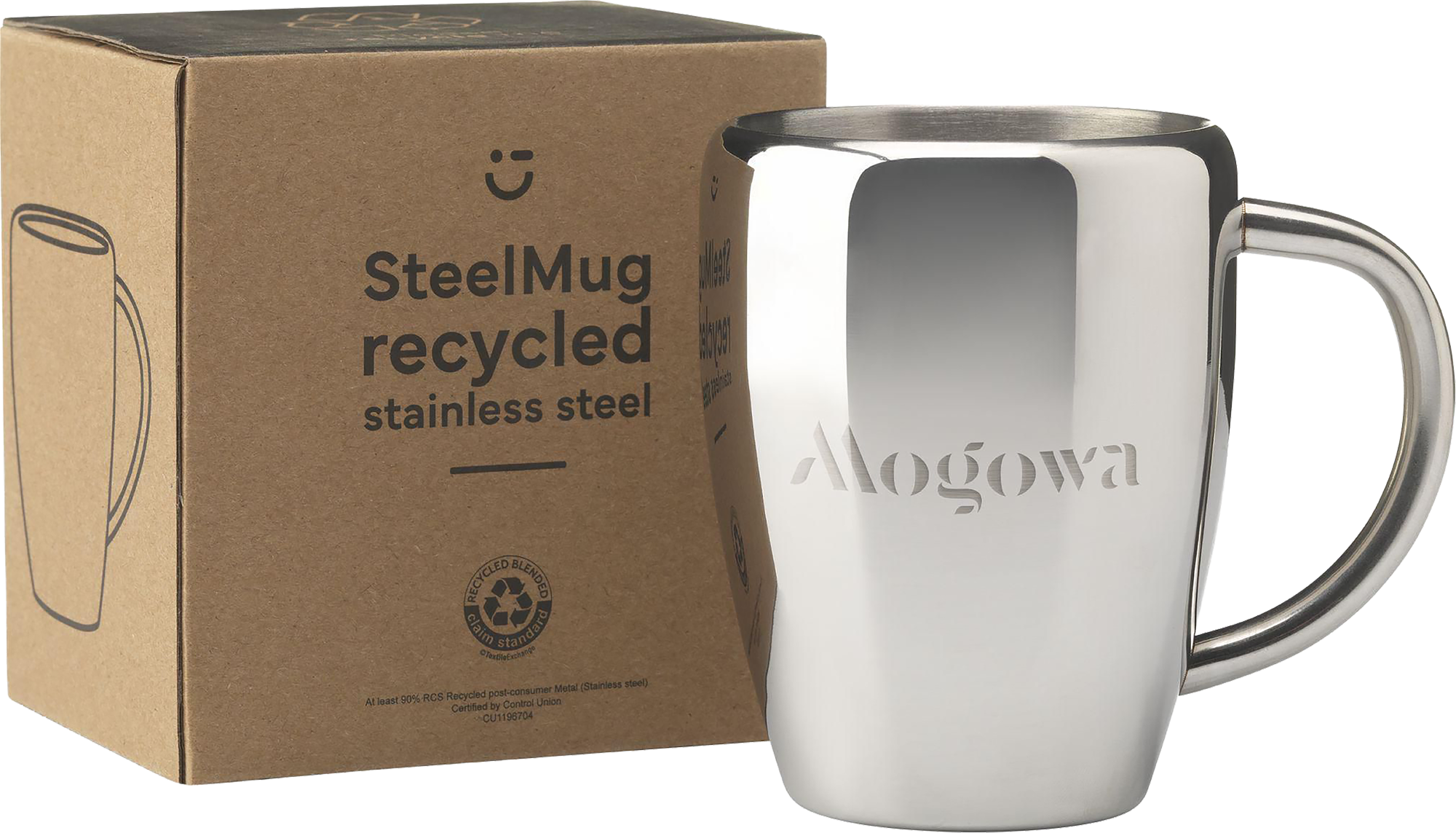 Picture of  Recycled steel mug (220ml)