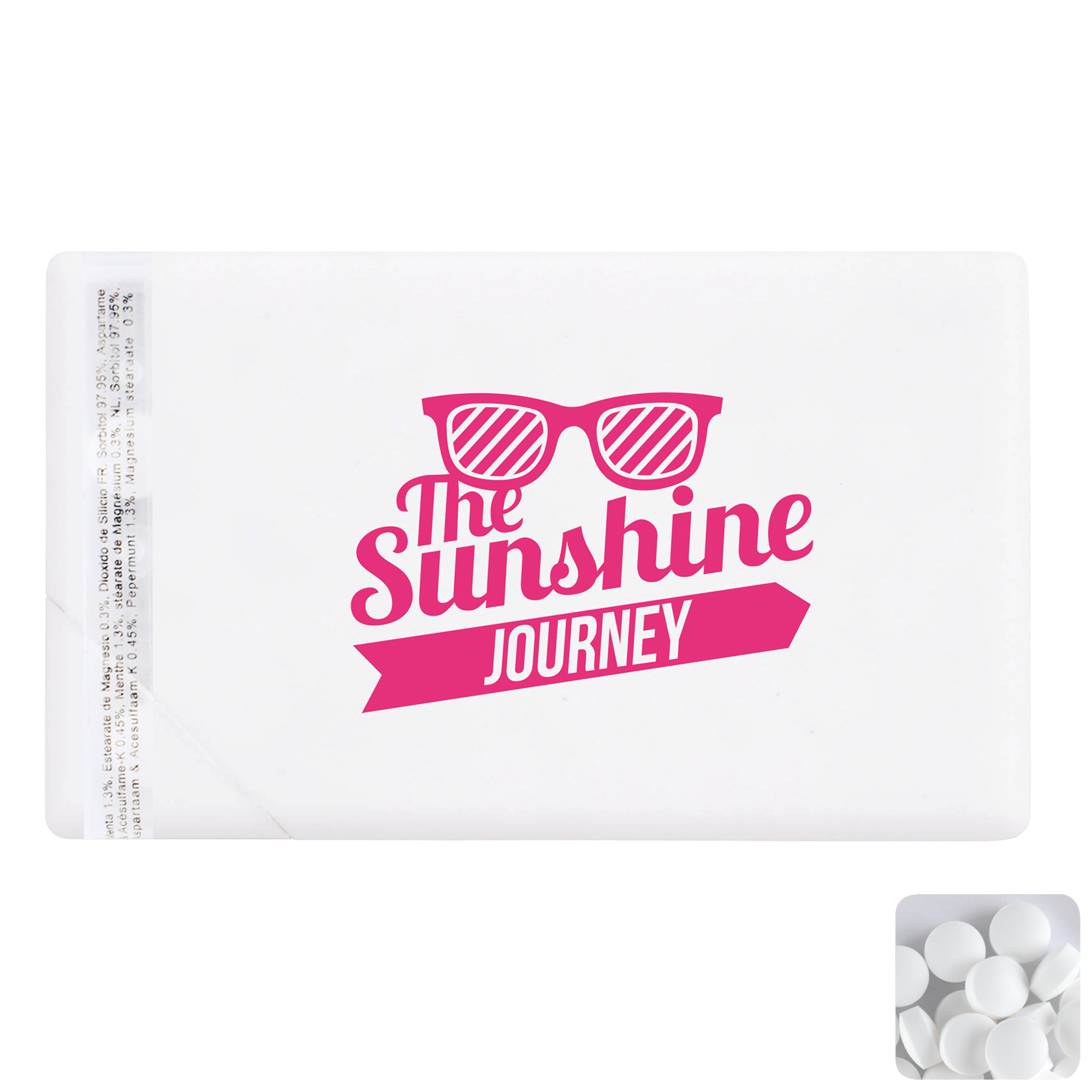 Picture of Mint card with sugar free mints