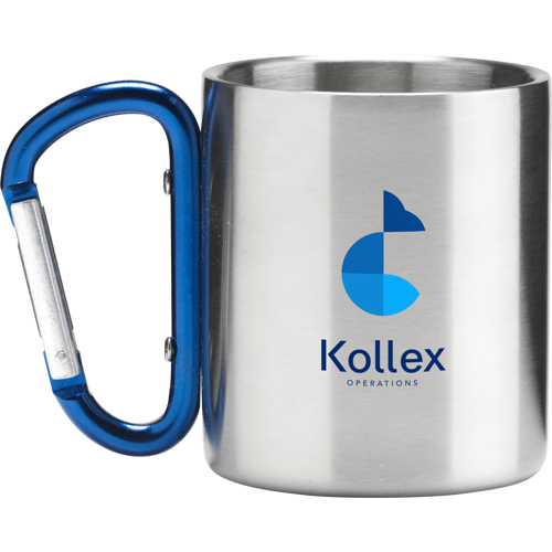 Carabiner double walled mug (220ml)