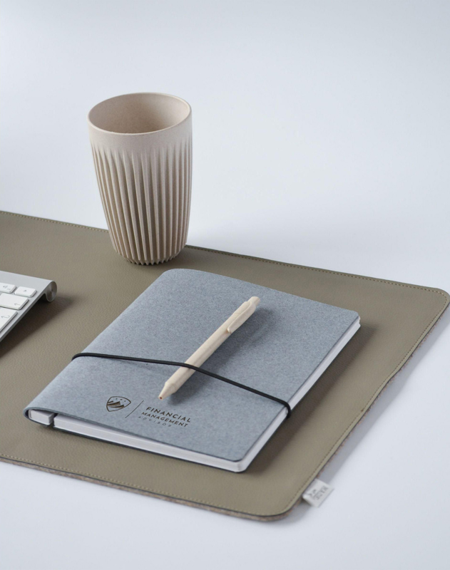 Made recycled notebook (approx. A5) 269471_047 (Jeans Blue)