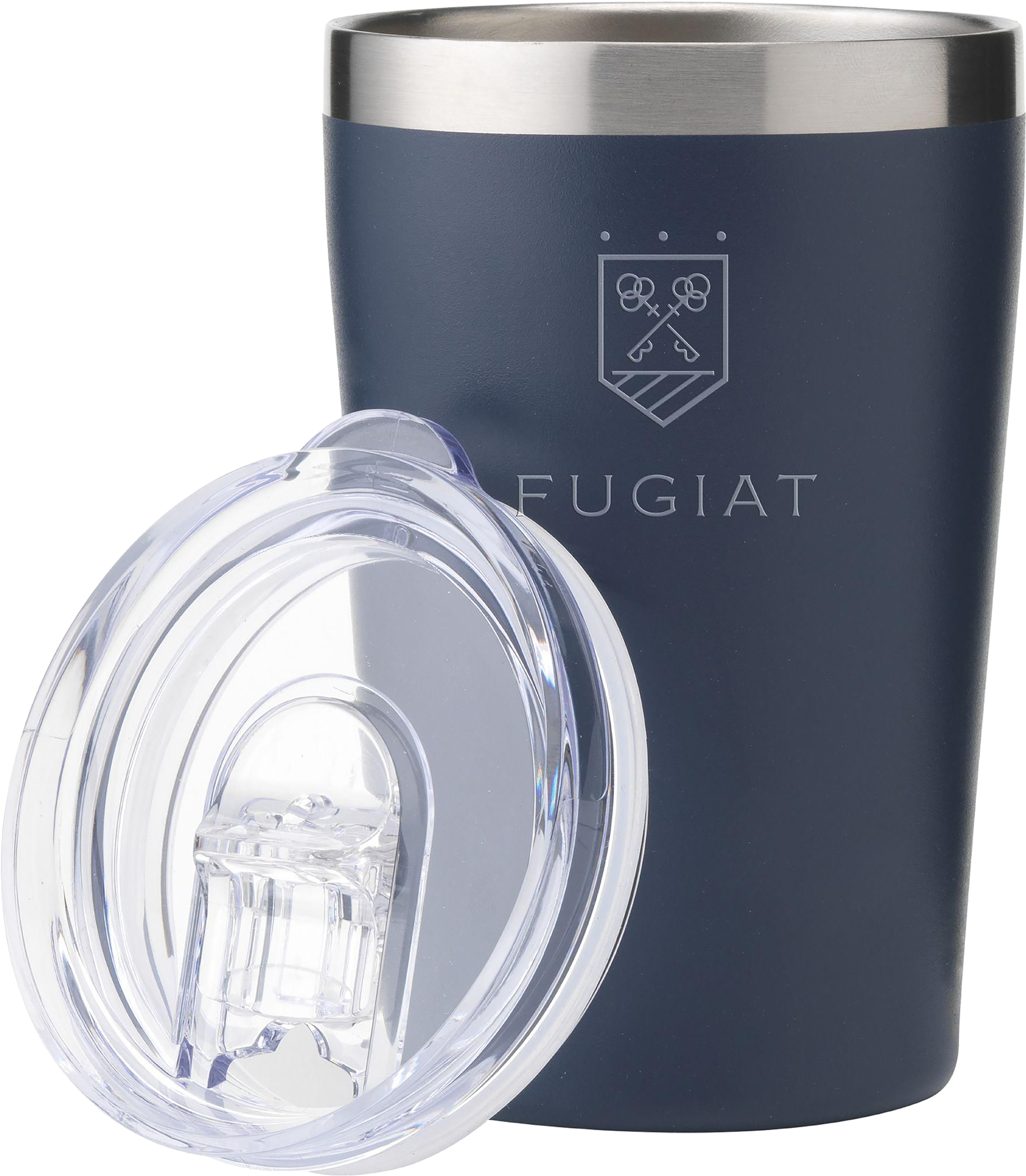 Picture of Recycled stainless steel travel mug (380ml)