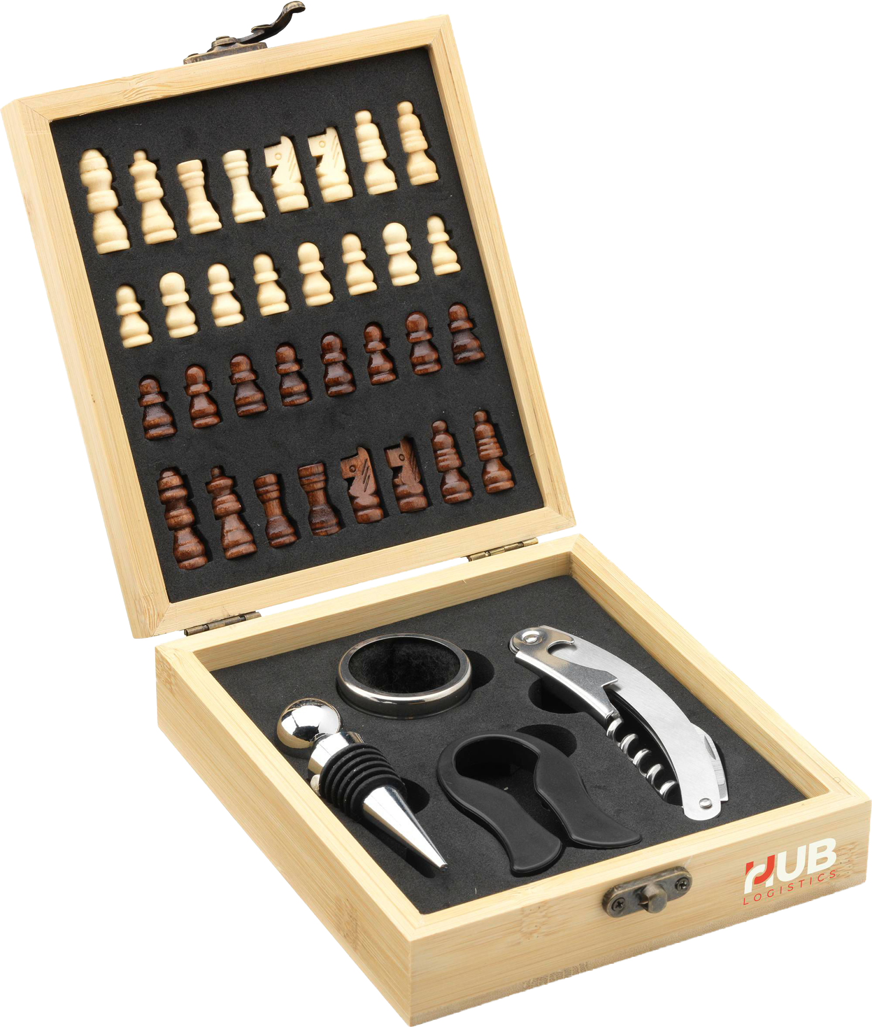 Picture of Wooosh wine & chess gift set