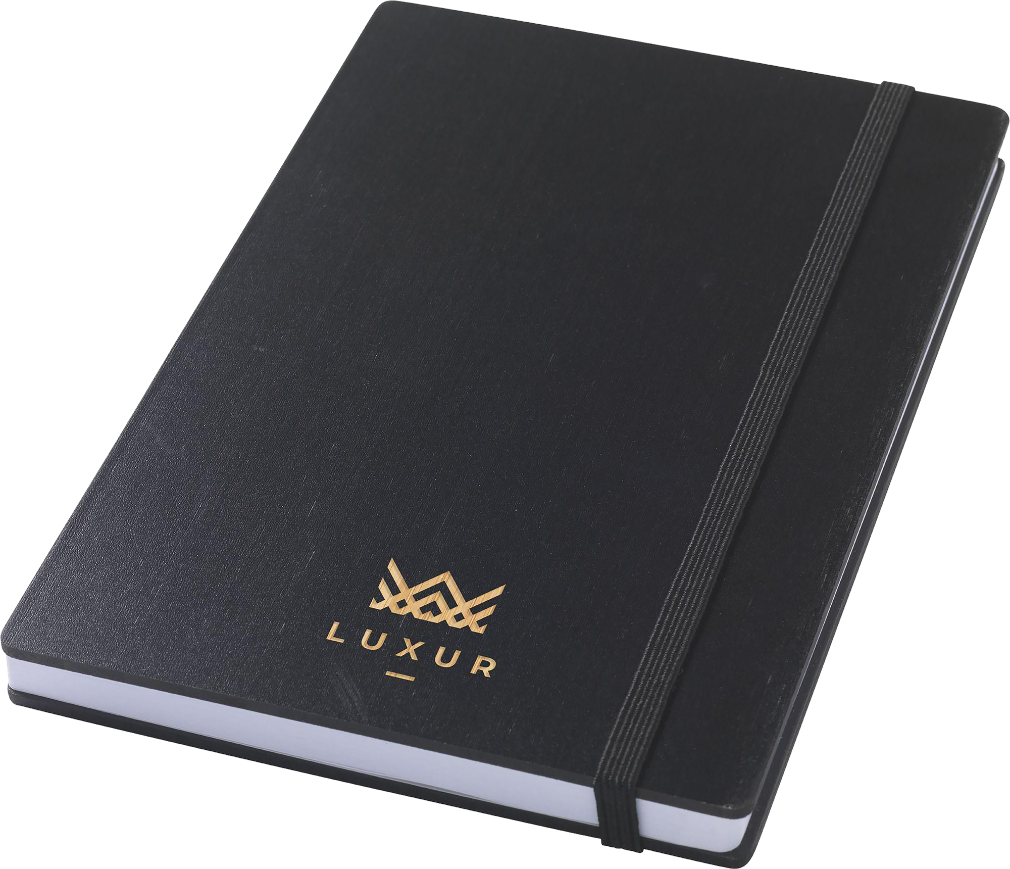 Picture of Bamboo cover notebook with naked spine (approx. A5)