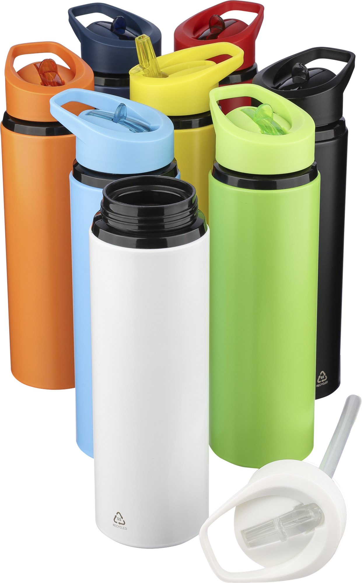 Picture of Recycled stainless steel single walled bottle (750ml)