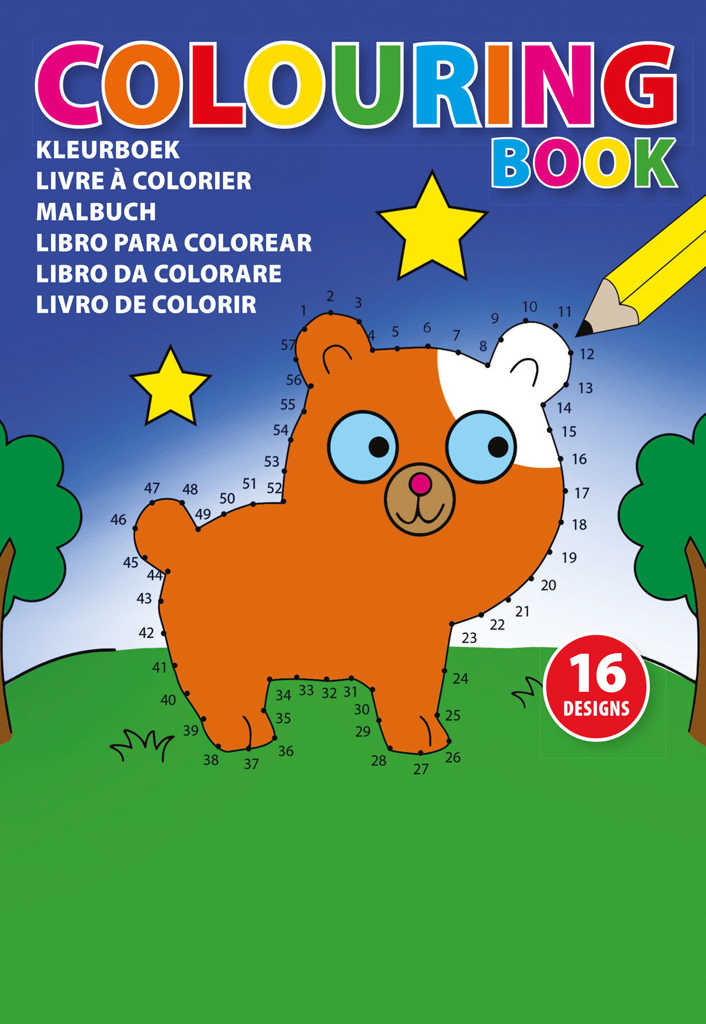 Picture of Children's colouring book