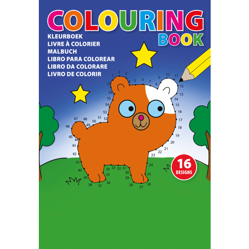 Children's colouring book