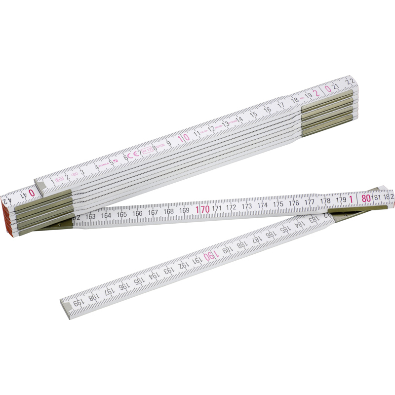 The Jason - Stabila wooden folding ruler (2m)