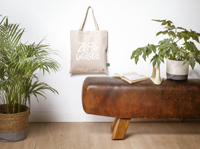 Hemp tote bag (280gsm/8.2oz)  269330_604 (Ecru)