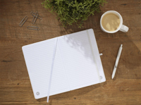 Recycled notebook (approx. A5)  263193_002 (White)