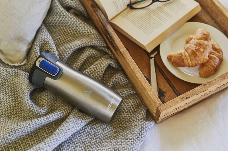 Contigo® double walled mug (470ml) 264972_032 (Silver)