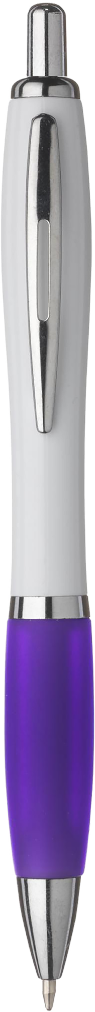 Picture of White pen with coloured grip