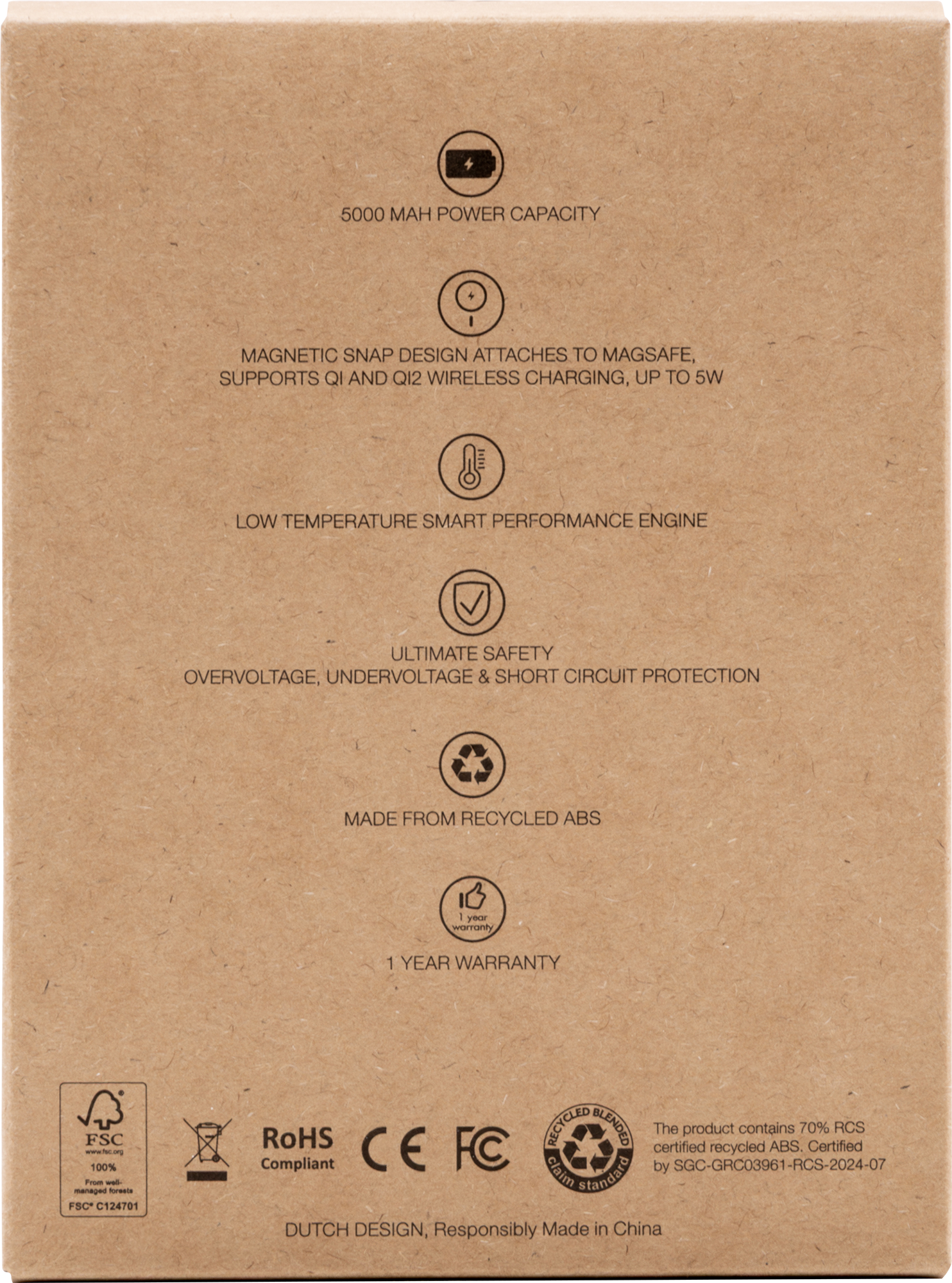 Picture of BrandCharger wireless power bank (5000 mAh)