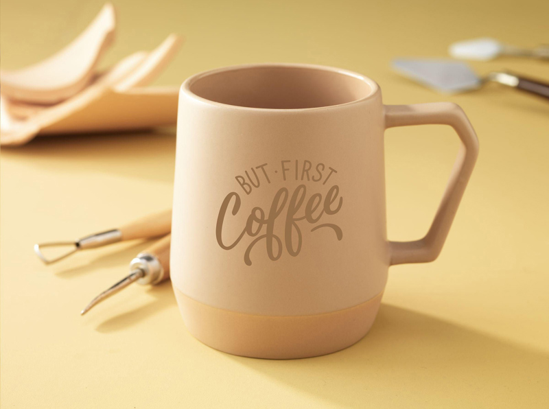 Ceramic mug (330ml) 262227_357 (Beige)