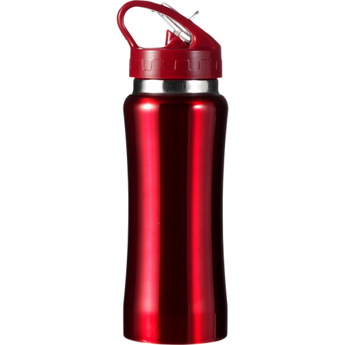 Stainless steel single walled drinking bottle (600ml)