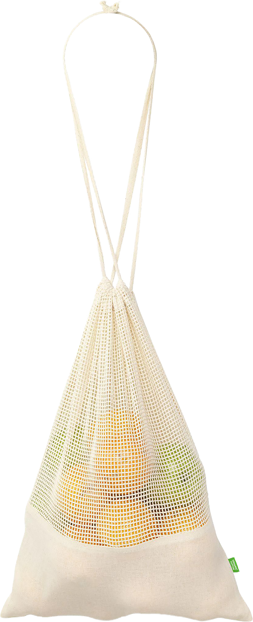 Picture of Organic cotton mesh fruit bag (120gsm/3.5oz)