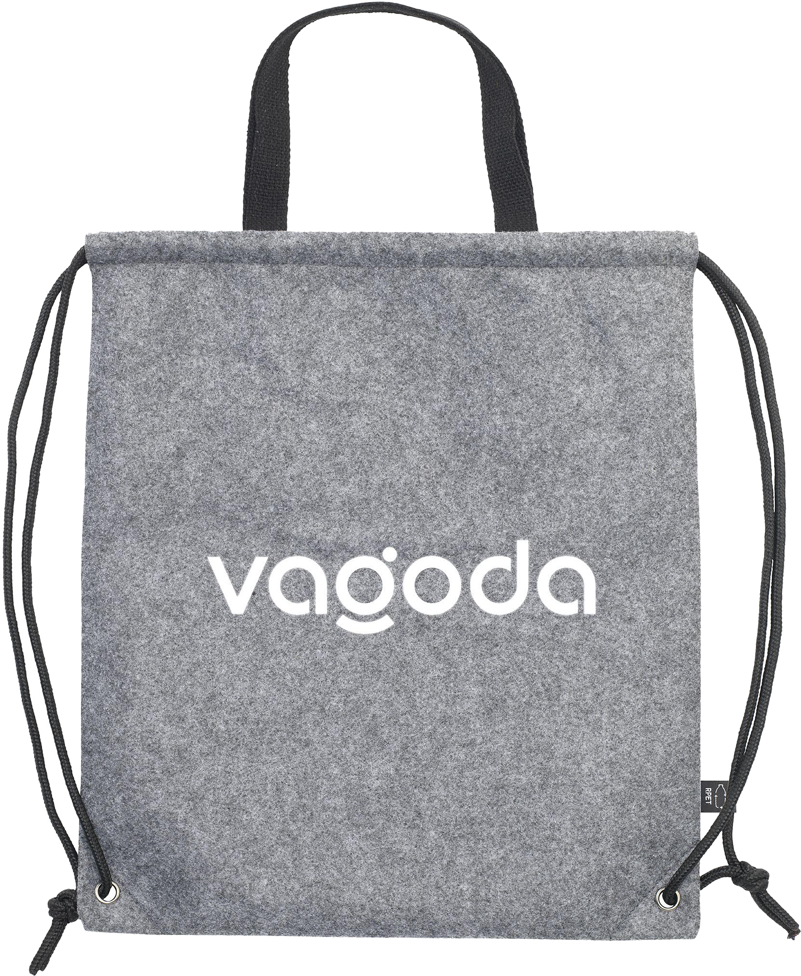 Picture of  RPET felt drawstring bag