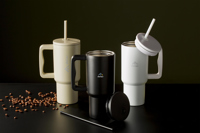 Recycled stainless steel bottle (900 ml) 261727_001 (Black)