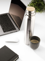 Double walled recycled stainless steel bottle (750ml) 262357_032 (Silver)