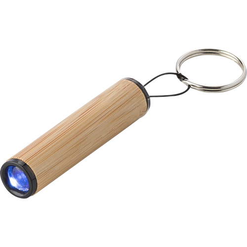 Bamboo mini torch keyring