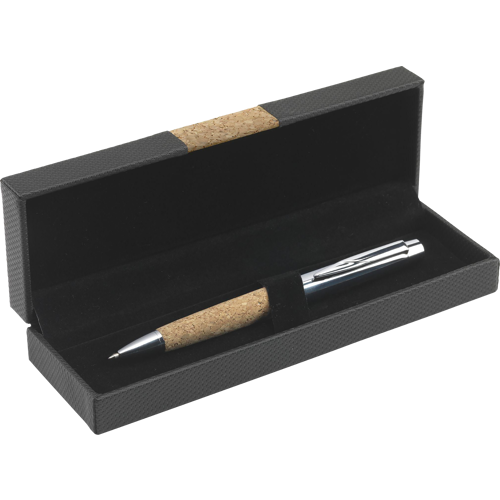 Cork ballpen with giftbox
