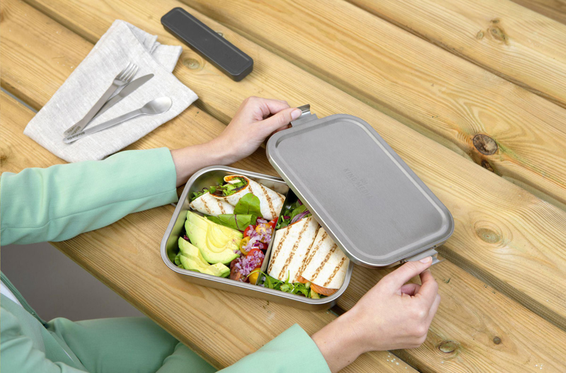 Brabantia Make & Take Bento large lunchbox (2L) 262953_032 (Silver)