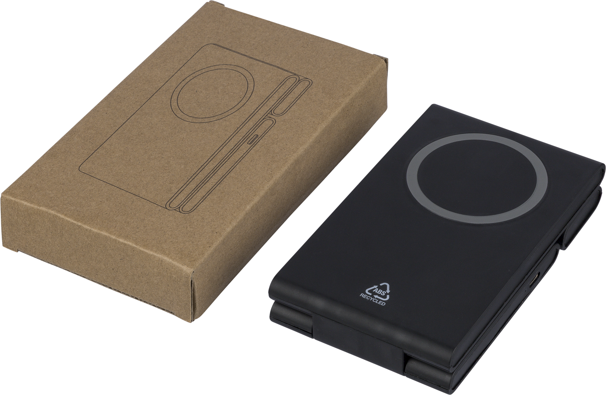 Picture of Recycled 3-in-1 magnetic wireless charger