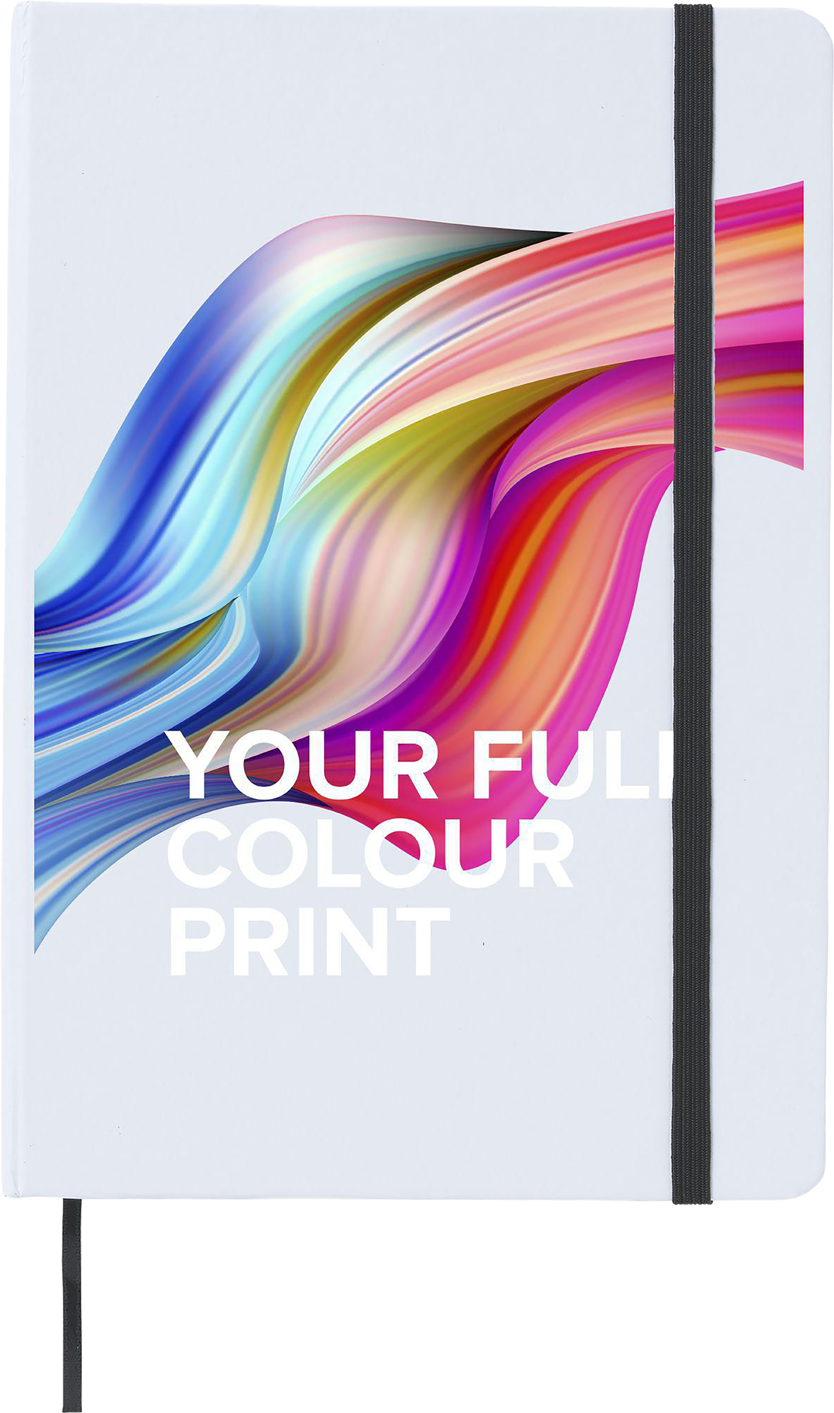 Picture of White cover notebook (approx A5)