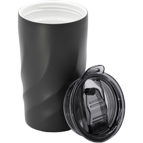 BrandCharger recycled ceramic coated travel mug (400ml)