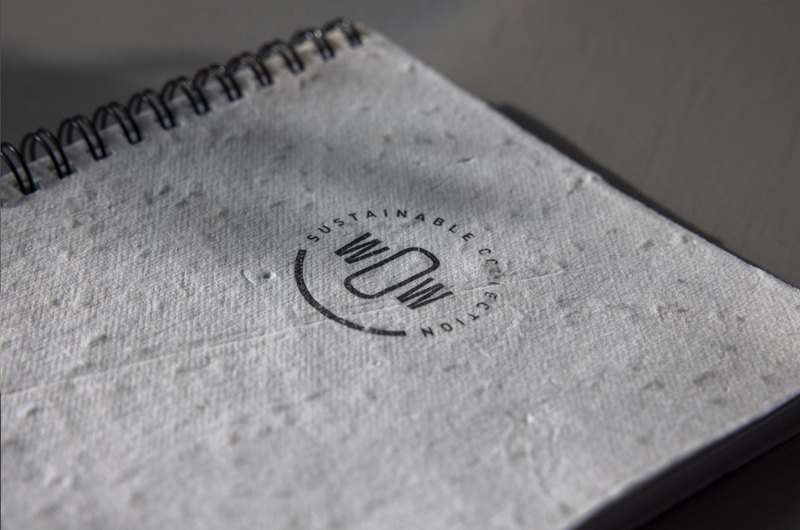 Seed paper notebook (approx. A5) 269100_002 (White)