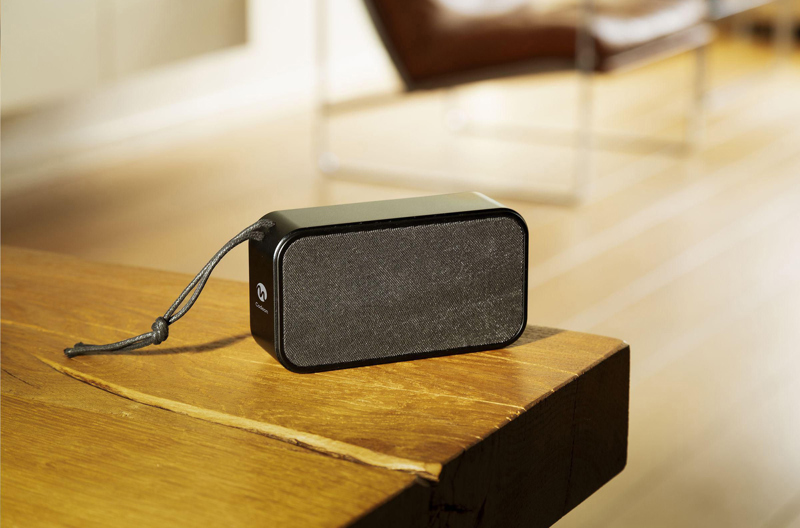 Recycled aluminium speaker 262229_001 (Black)