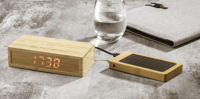 Wireless solar powerbank (8,000 mAh) 265206_823 (Bamboo)