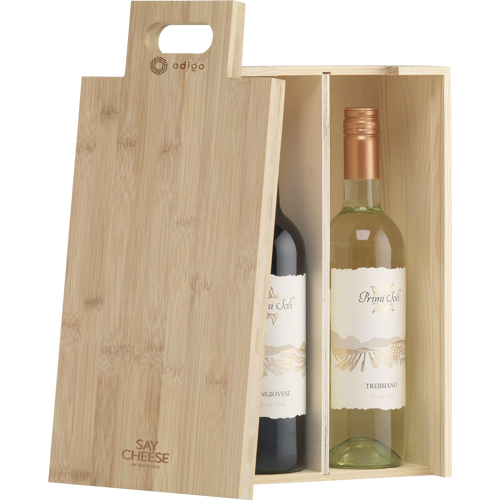 Rackpack cheese board & gift box