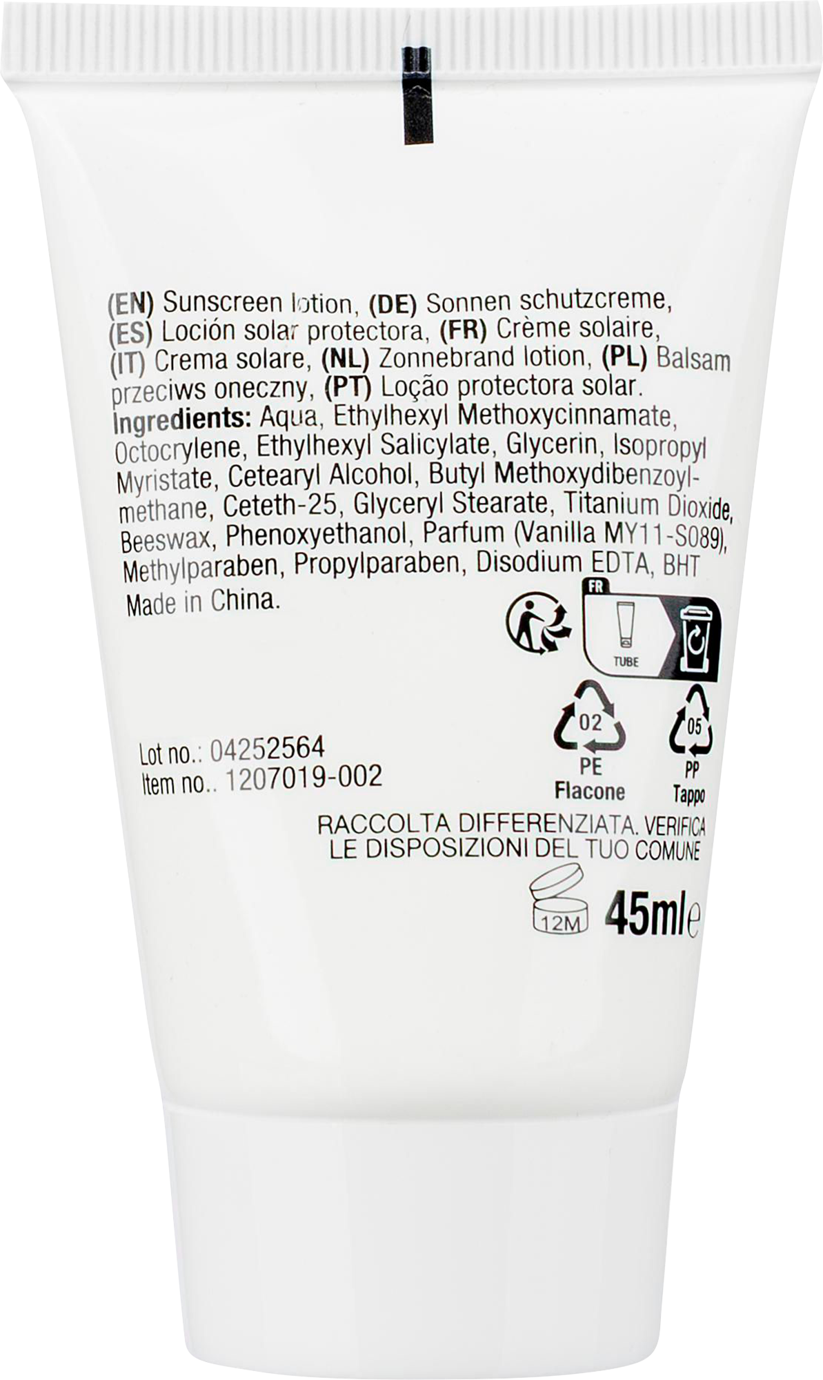 Picture of SPF30 Sun Lotion (45ml)