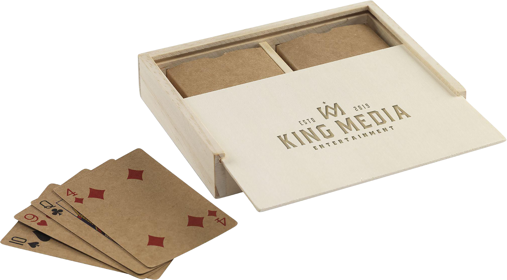 Picture of  Recycled double deck playing cards