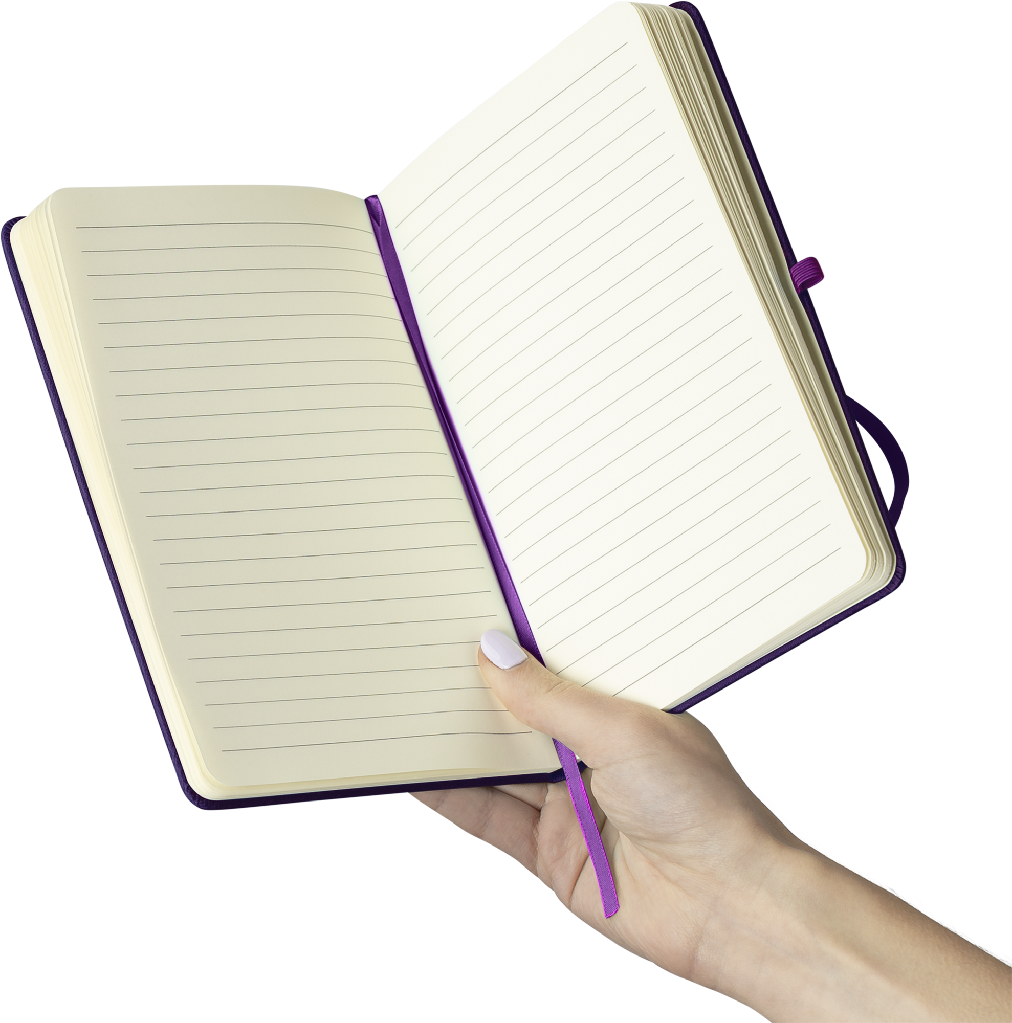 Picture of Recycled colour revealing notebook with pen loop  (approx. A5)