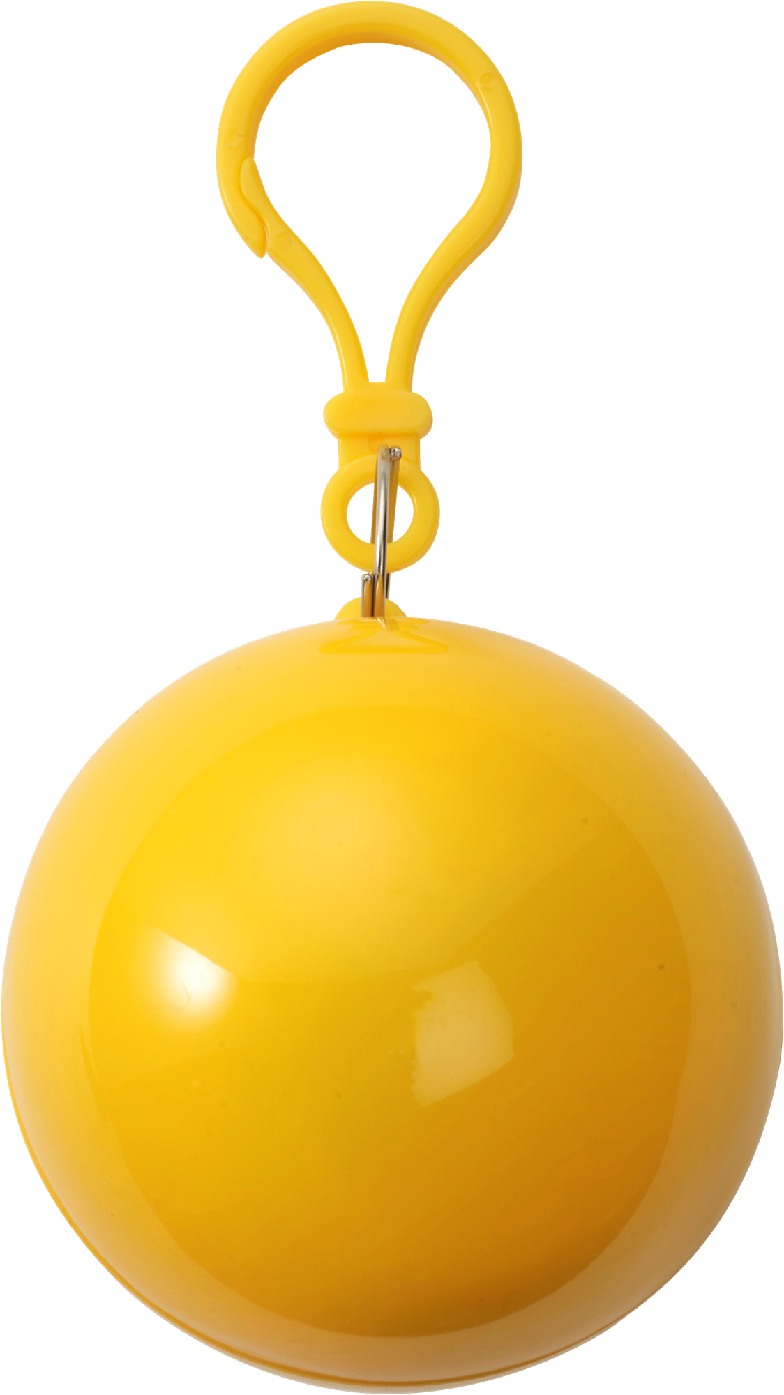 Picture of Poncho in a plastic ball